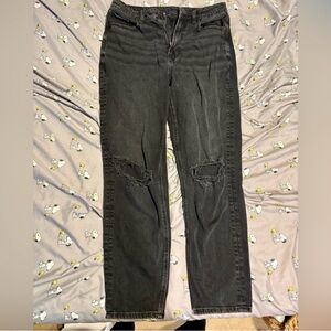 American Eagle boot cut jeans with knee holes size 6